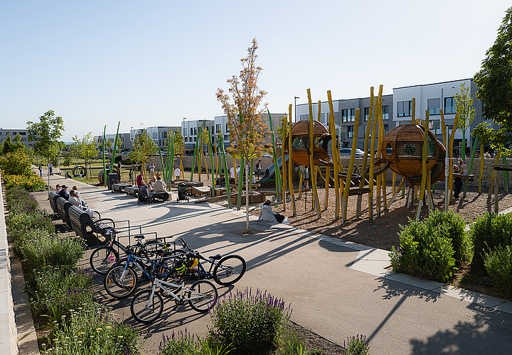 •	Wohnquartier Hainweg, Wiesbaden-Nordenstadt